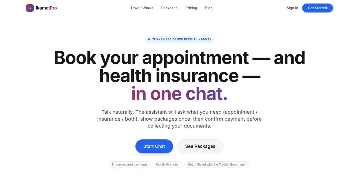 IkametPro — residence services